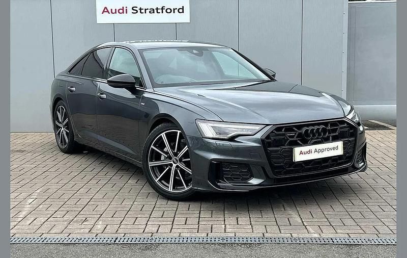 Grey Used 2025 Audi A6 Black Edition Sedan | £44,950 - Image 1/4