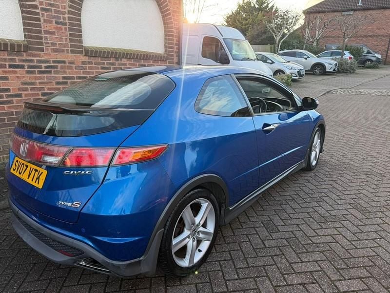 Used Honda Civic Type S 140 HP (102 kW) 2007 Blue Hatchback
