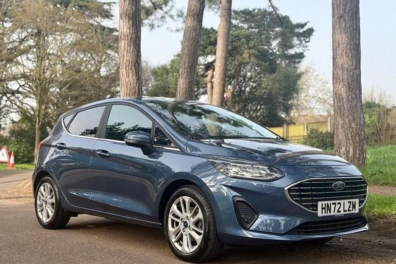 Used Ford Fiesta Titanium 2022 Blue Hatchback