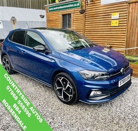 Blue Used 2019 VW Polo R-line Hatchback | £12,495 (Expensive) - Image 1/1