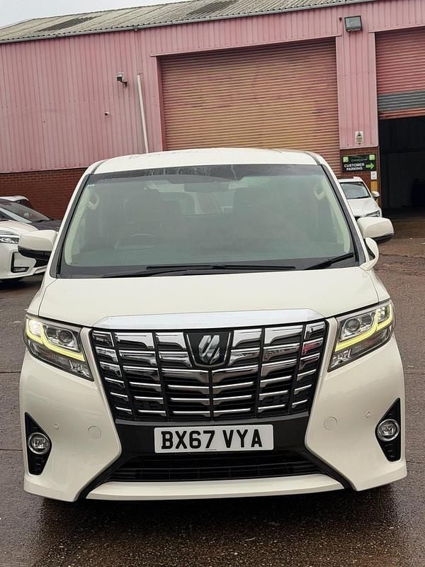 Used Toyota Alphard Edition 2017 White MPV