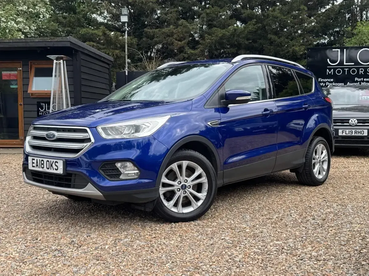 Used Ford Kuga Titanium 150 HP (110 kW) 2018 Blue SUV