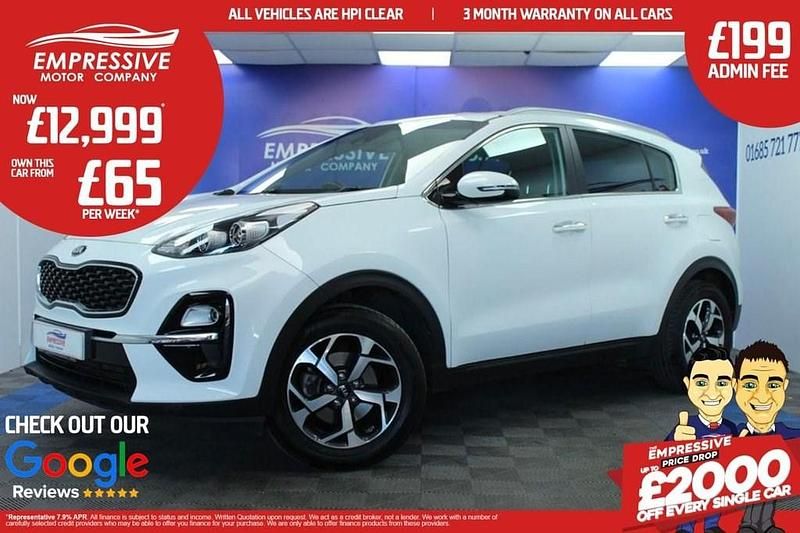 White Used 2018 Kia Sportage SUV | £12,999 (Expensive) - Image 1/4