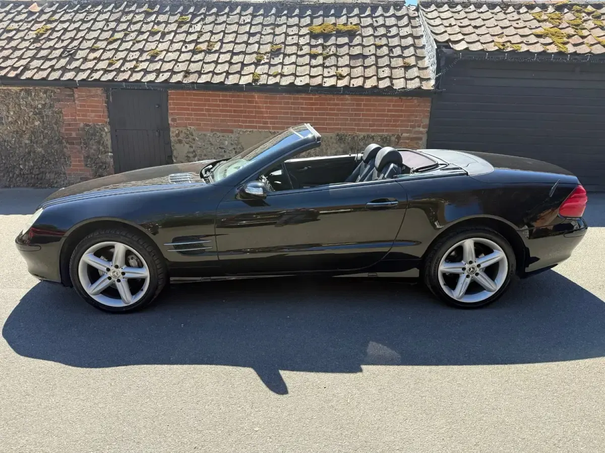Used Mercedes SL500 2003 Black Cabriolet
