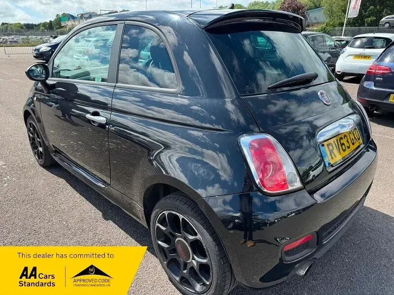 Used Fiat 500S S 2013 Black Hatchback
