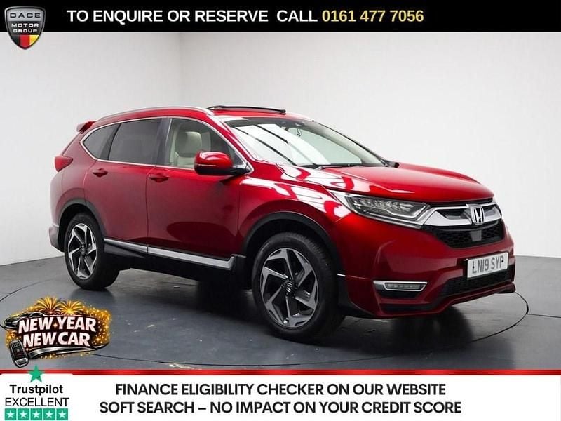Red Used 2019 Honda CR-V EX SUV | £20,470 (Fair price) - Image 1/3