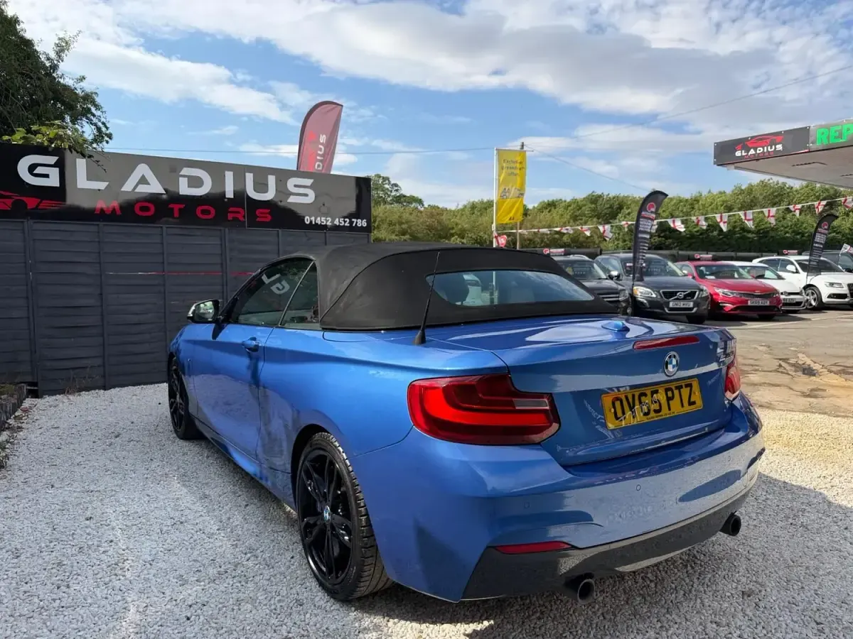 Used BMW M235 Performance 2015 Blue Cabriolet