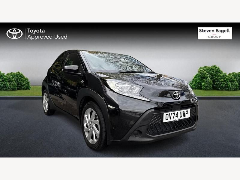 Black Used 2024 Toyota Aygo PURE Hatchback | £15,802 (Fair price) - Image 1/3