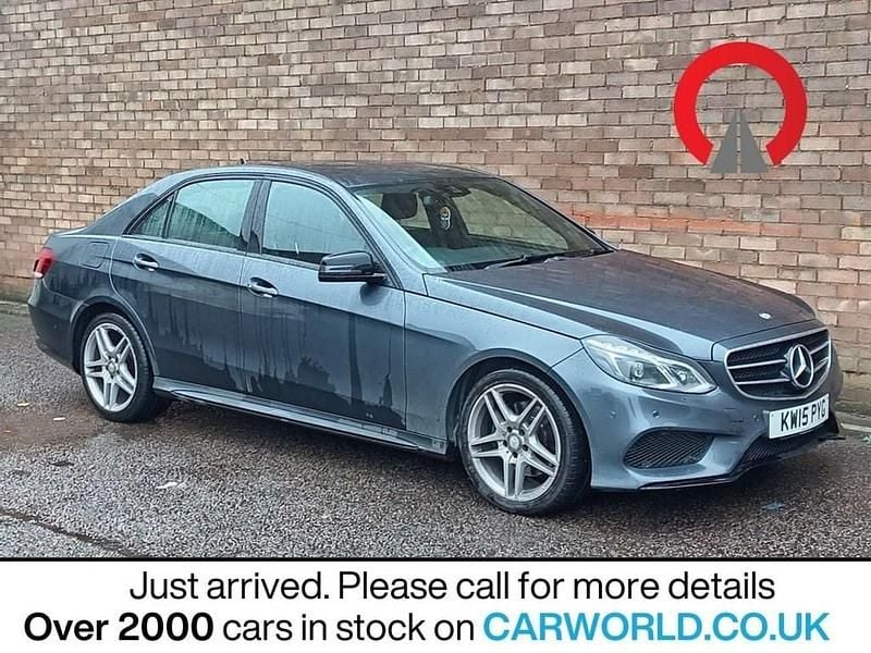 Used Mercedes E220 AMG 2015 Grey Sedan