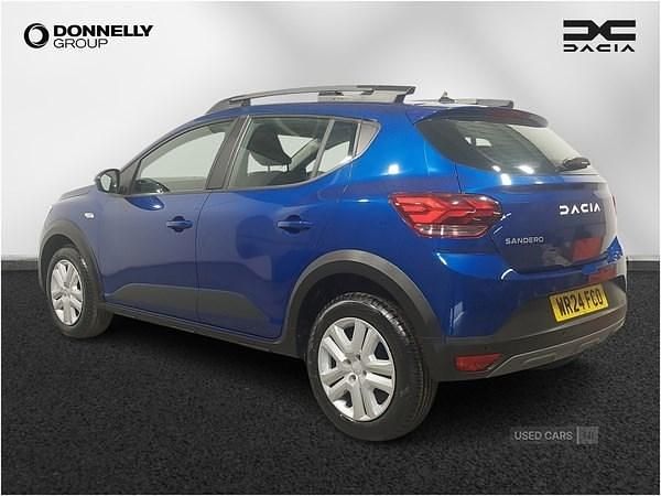 Used Dacia Sandero Expression 91 HP (66 kW) 2024 Blue Hatchback