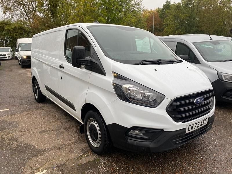 Used Ford Transit Custom 130 HP (95 kW) 2022 White Van