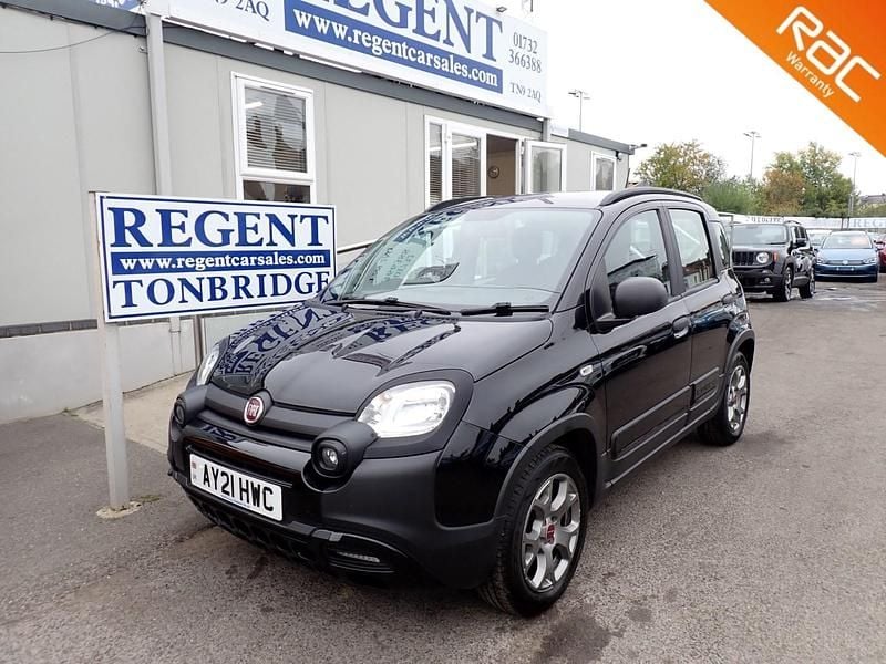Black Used 2021 Fiat Panda Cross Cross Hatchback | £7,995 (Fair price) - Image 1/4