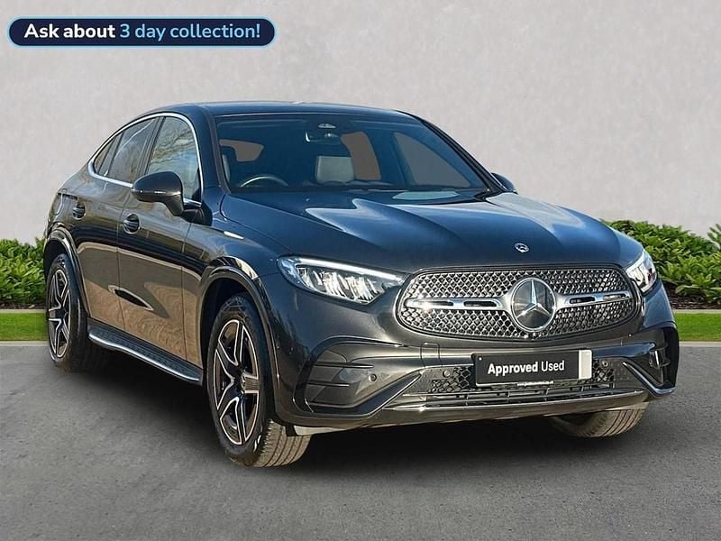 Grey Used 2023 Mercedes GLC220 AMG line Coupe | £44,249 - Image 1/4