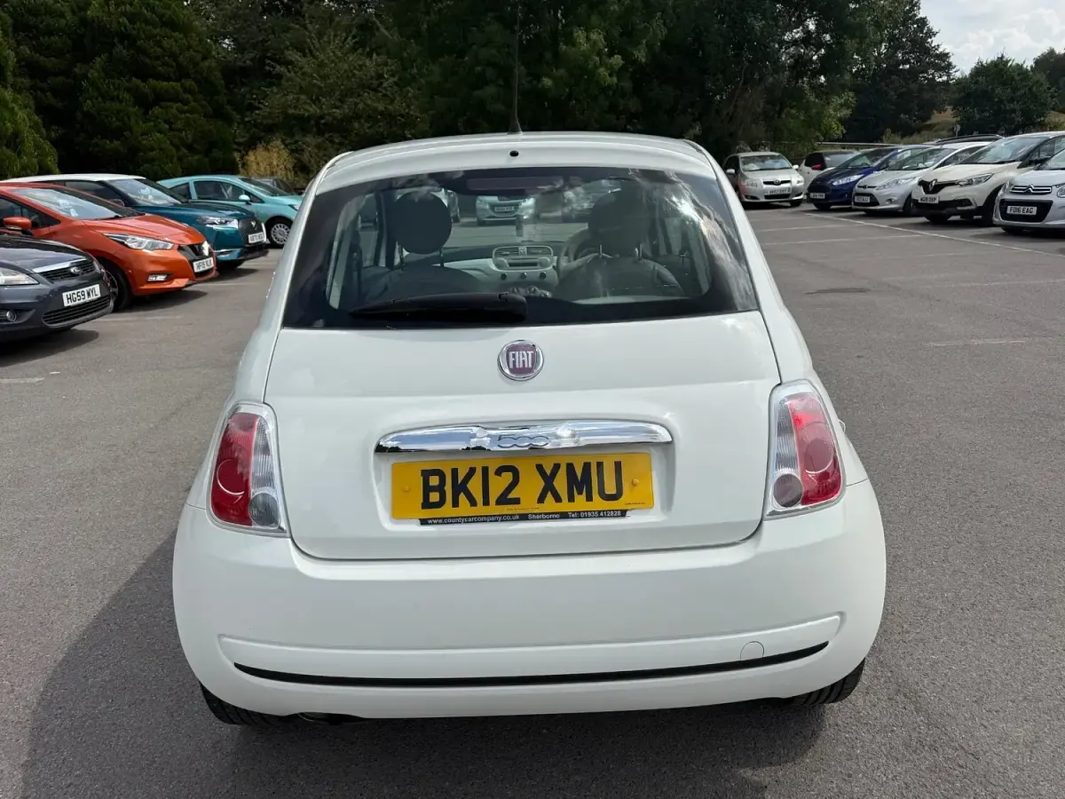 Used Fiat 500 Pop 69 HP (50 kW) 2012 White Hatchback