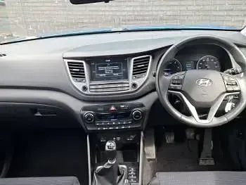 Used Hyundai Tucson SE 116 HP (85 kW) 2017 Blue SUV