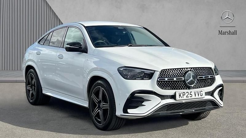 White Used 2025 Mercedes GLE450 AMG Urban Coupe | £64,180 (Fair price) - Image 1/4