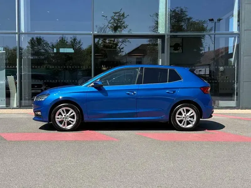 Used Skoda Fabia SE L 85 HP (62 kW) 2025 Blue Hatchback