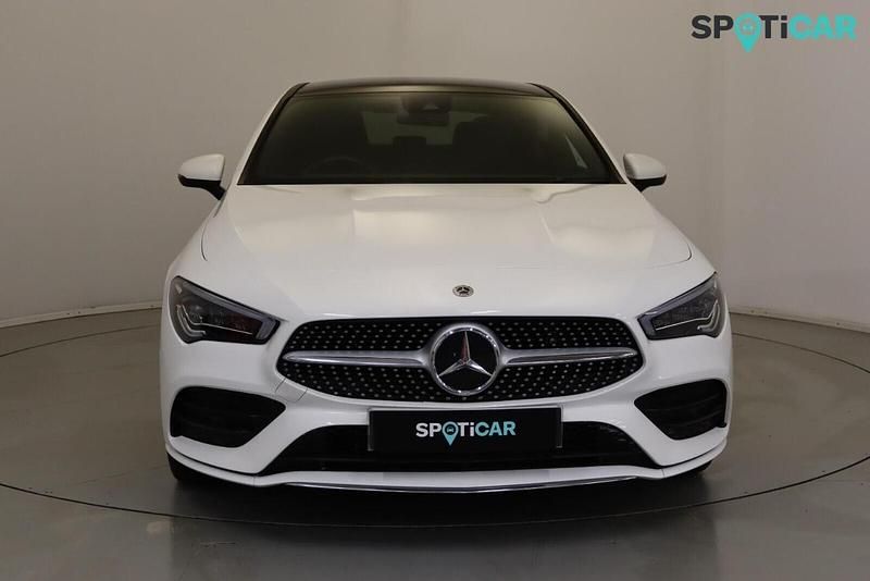White Used 2021 Mercedes CLA250e AMG line Sedan | £20,295 (Fair price) - Image 1/4