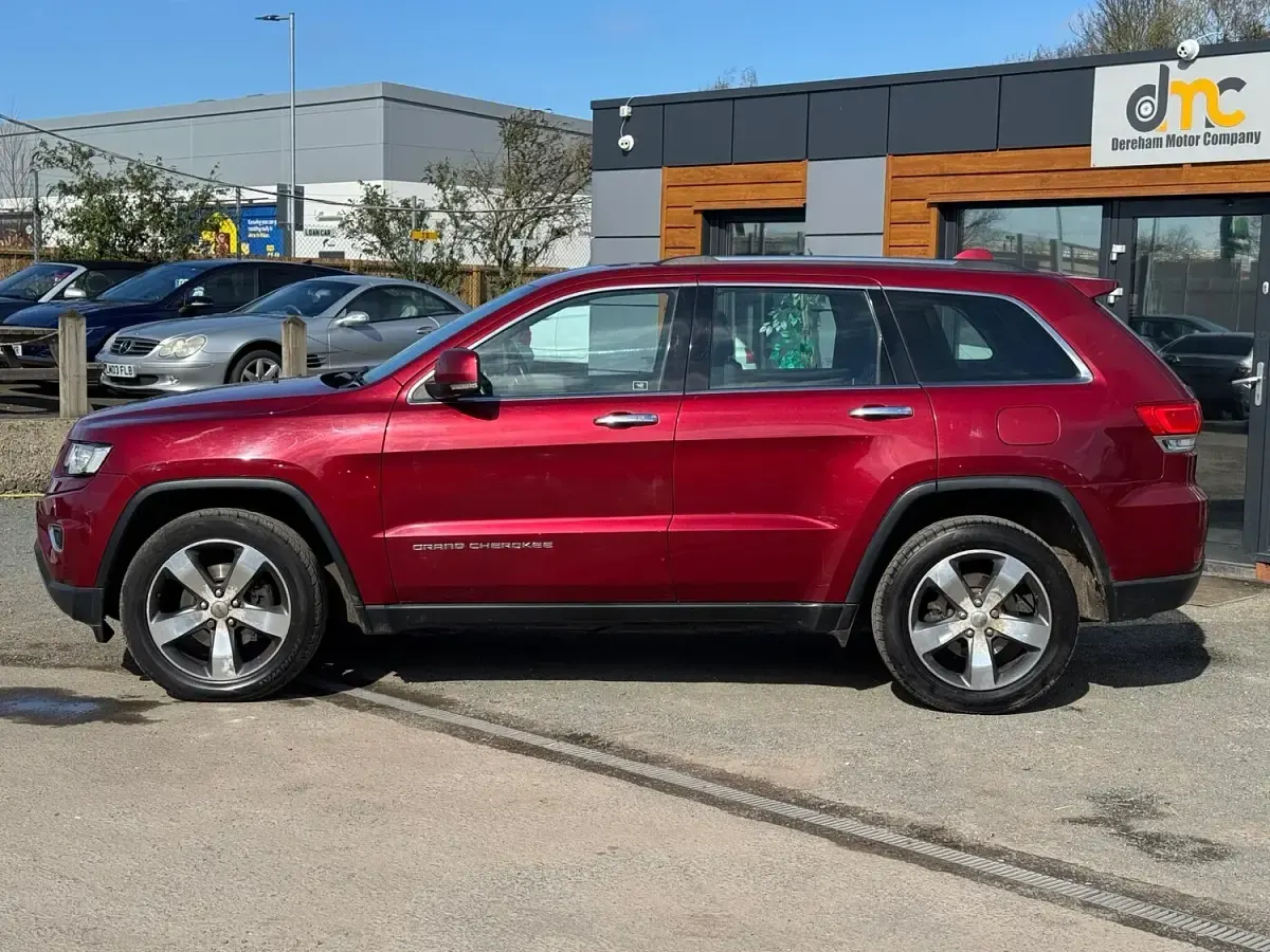 Used Jeep Grand Cherokee Limited 2015 Red SUV