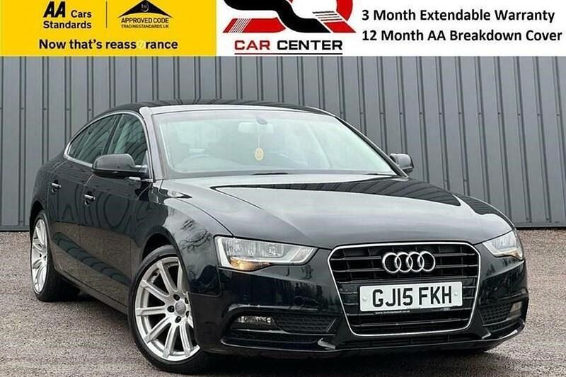 Used Audi A5 Sportback 177 HP (130 kW) 2015 Black Hatchback