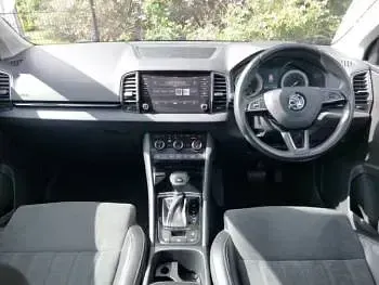 Gebraucht Skoda Karoq SE L 115 PS (84 kW) 2018 Blau SUV