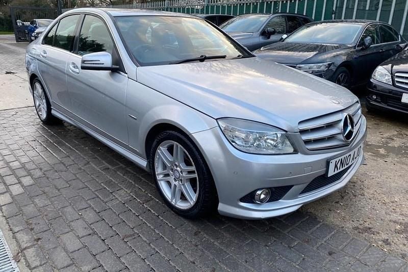 Used Mercedes C250 2010 Silver Sedan