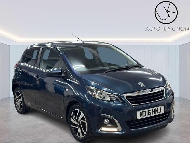 Blue Used 2016 Peugeot 108 Allure Hatchback | £4,299 (Good price) - Image 1/4