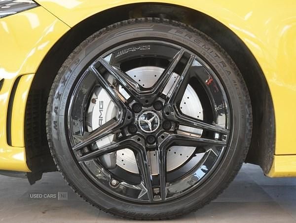 Used Mercedes A35 AMG Premium Plus 2020 Yellow Hatchback