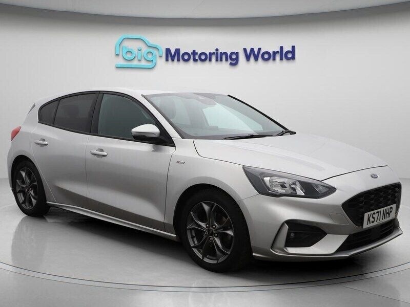 Silver Used 2022 Ford Focus ST-Line Hatchback | £12,000 (Good price) - Image 1/4