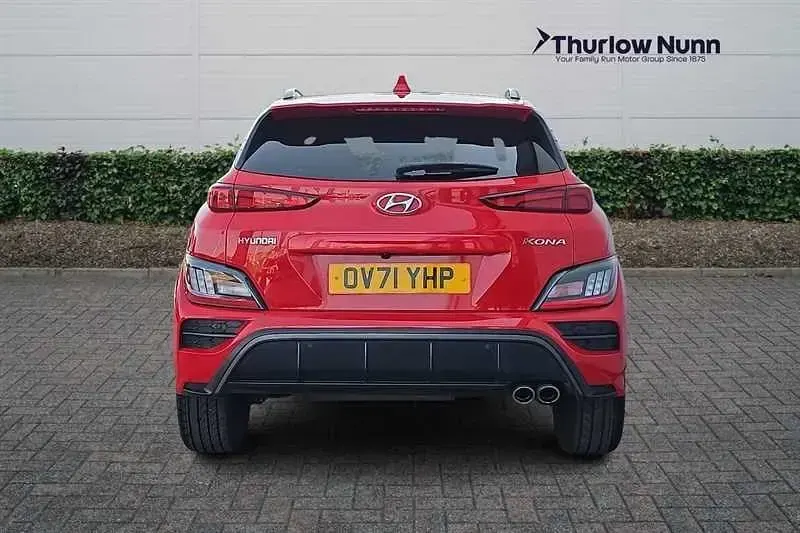 Second-hand Hyundai Kona N Line 120 CP (88 kW) 2021 Roșu SUV
