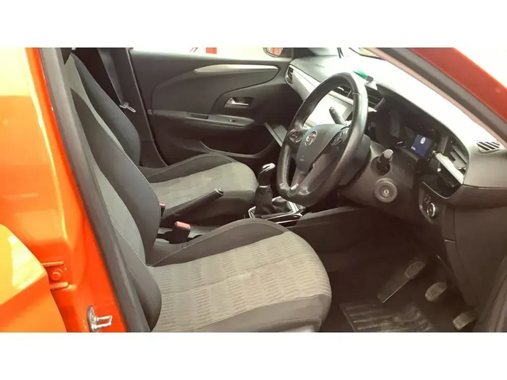 Used Vauxhall Corsa 75 HP (55 kW) 2021 Orange Hatchback