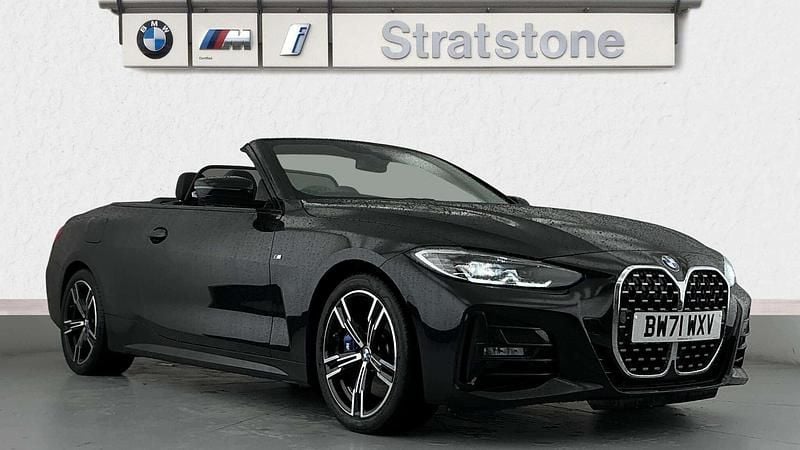 Black Used 2022 BMW 430 M Sport Coupe | £32,498 (Fair price) - Image 1/4