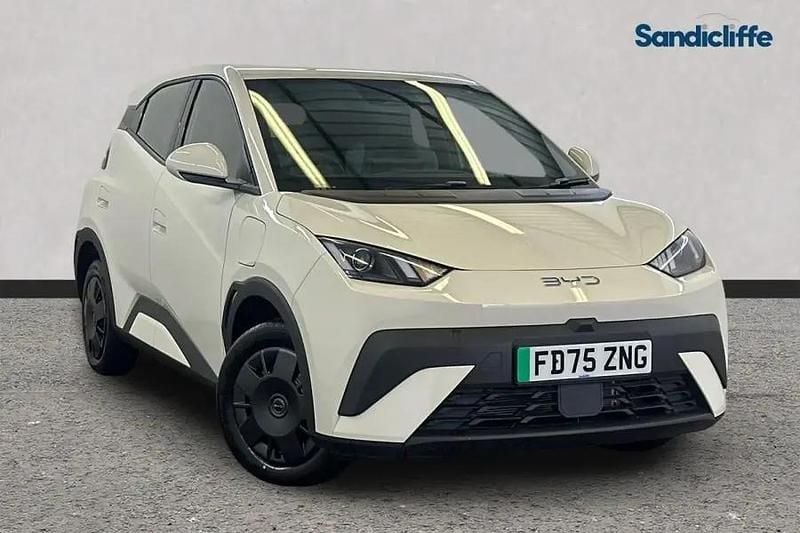 Metallic apricity white New 2025 BYD Dolphin Surf Active Hatchback | £17,682 (Fair price) - Image 1/4