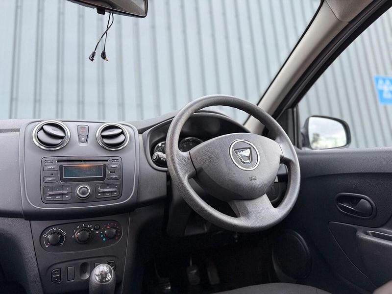 Used Dacia Sandero Ambiance 2016 White Hatchback