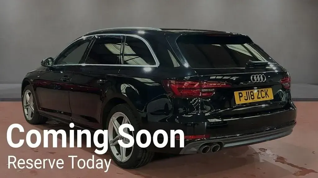 Usado Audi A4 S-Line 190 HP (139 kW) 2018 Preto Carrinha