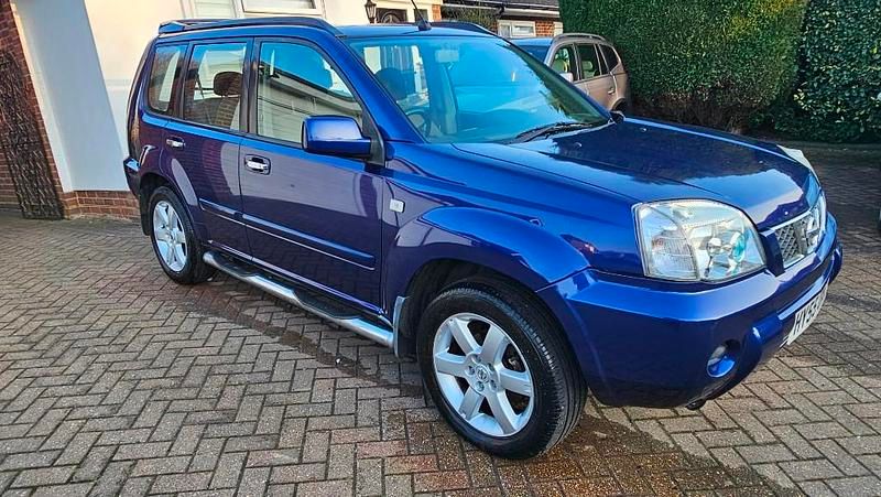 Used Nissan X-Trail 136 HP (100 kW) 2005 Metallic blue SUV