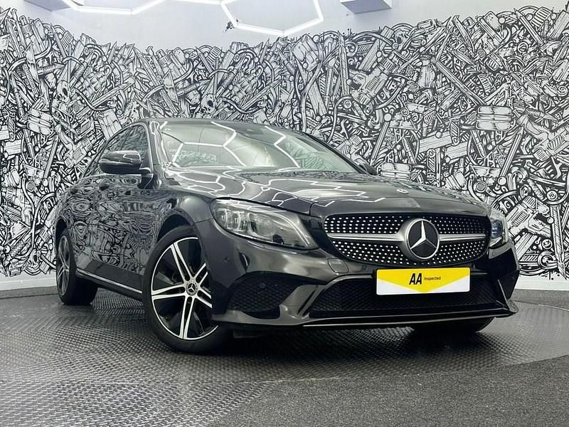 Used Mercedes C200 2020 Black Sedan