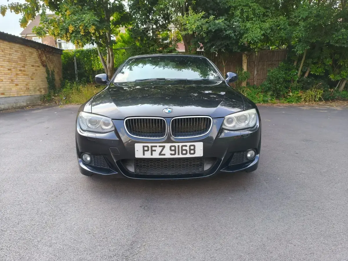 Used BMW 320 Cabriolet M Sport 2010 Black Cabriolet