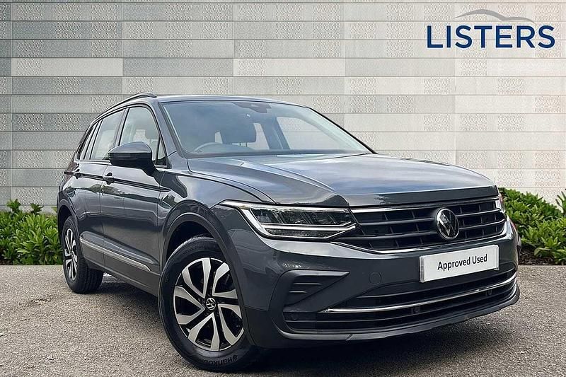 Grey Used 2021 VW Tiguan Active SUV | £23,990 (Expensive) - Image 1/4