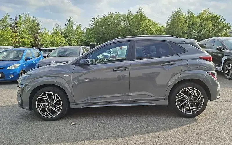 Gebraucht Hyundai Kona N Line 120 PS (88 kW) 2022 Grau SUV