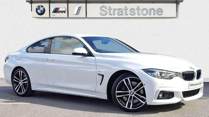 White Used 2020 BMW 430 M Sport Coupe | £19,750 (Fair price) - Image 1/4