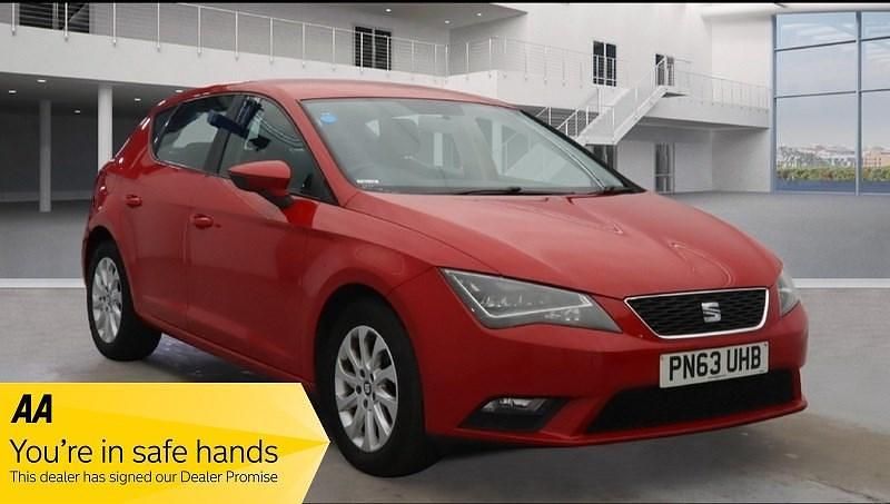 Used Seat Leon SE 110 HP (80 kW) 2013 Red Hatchback