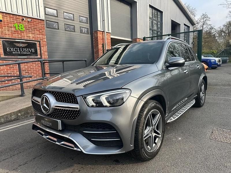 Usado Mercedes GLE300 AMG line 2019 Cinzento SUV