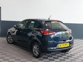Used Mazda 2 75 HP (55 kW) 2021 Blue Hatchback