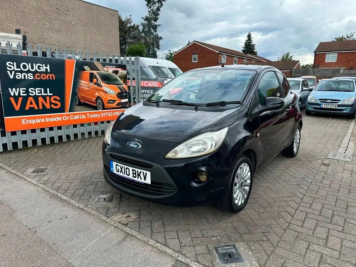 Used Ford Ka Zetec 69 HP (50 kW) 2010 Black Hatchback