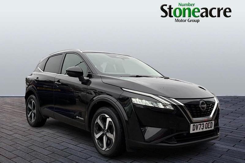 Used Nissan Qashqai N-Connecta 190 HP (139 kW) 2023 Black SUV