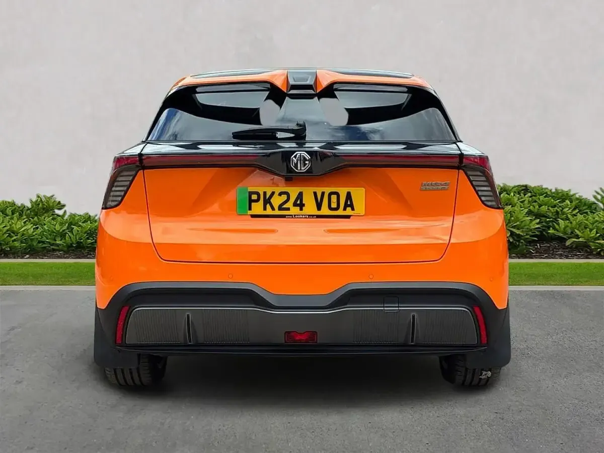 Used MG MG4 EV Trophy 2024 Orange Hatchback