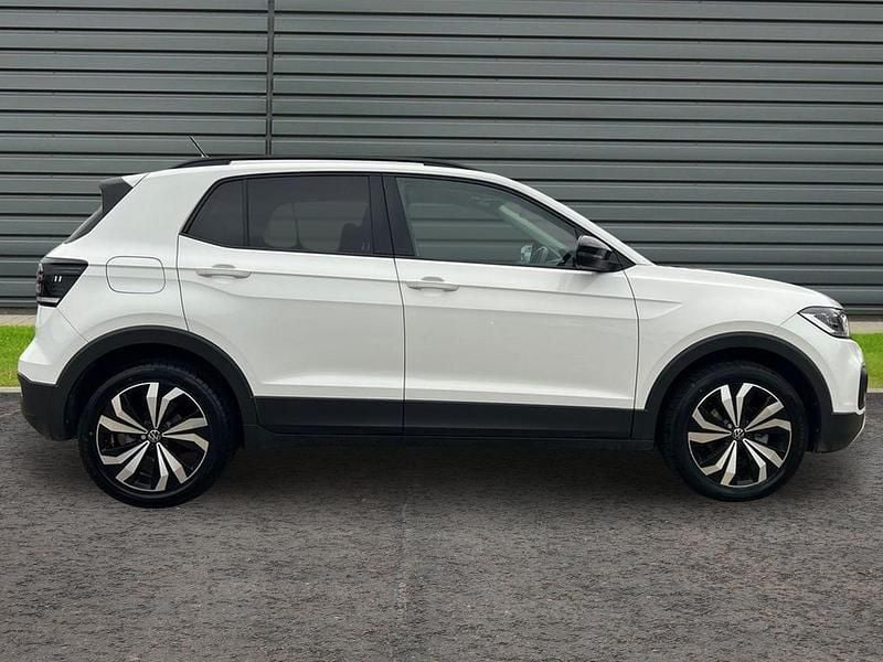 Used VW T-Cross Black Edition 110 HP (80 kW) 2023 White SUV