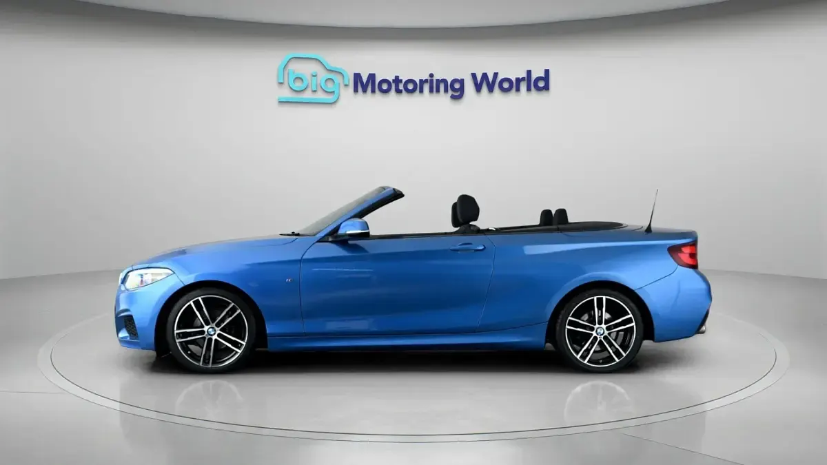 Used BMW 218 M Sport 136 HP (100 kW) 2020 Blue Cabriolet
