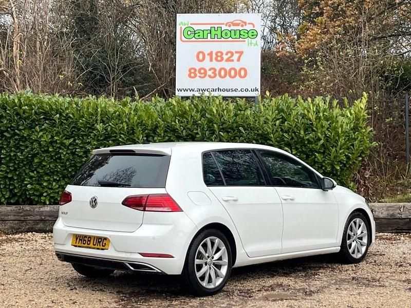 Used VW Golf VII GT 150 HP (110 kW) 2018 White Hatchback